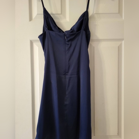 BNWT Navy Urban Outfitters Slip Dress - Picture 2 of 4